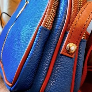 Brand New pebbled leather mini crossbody